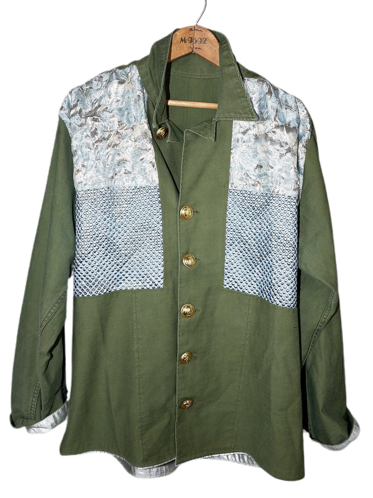 GREEN MILITARY JACKETS • J DAUPHIN