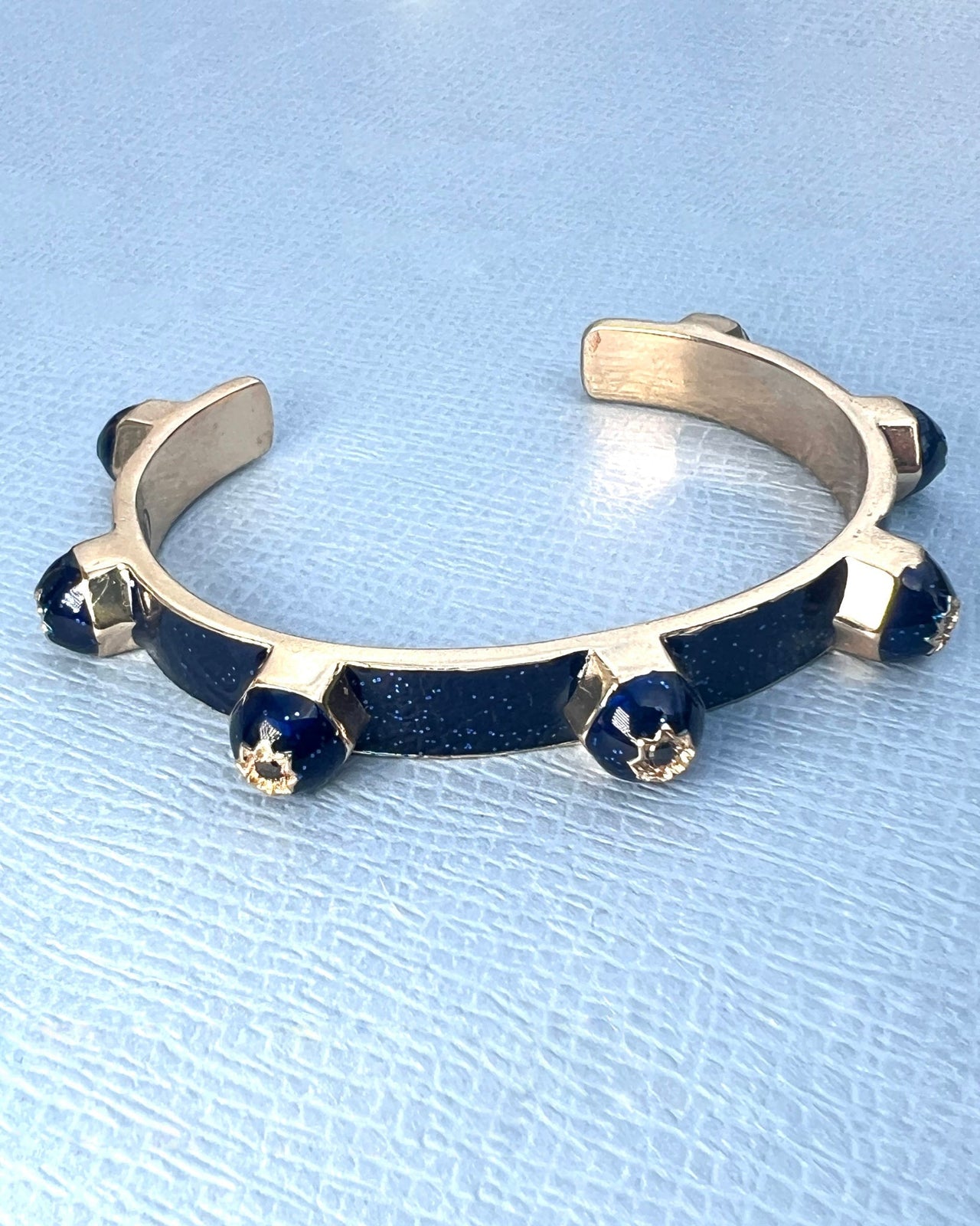 Eight-Pointed Star Stud Cuff Bracelet