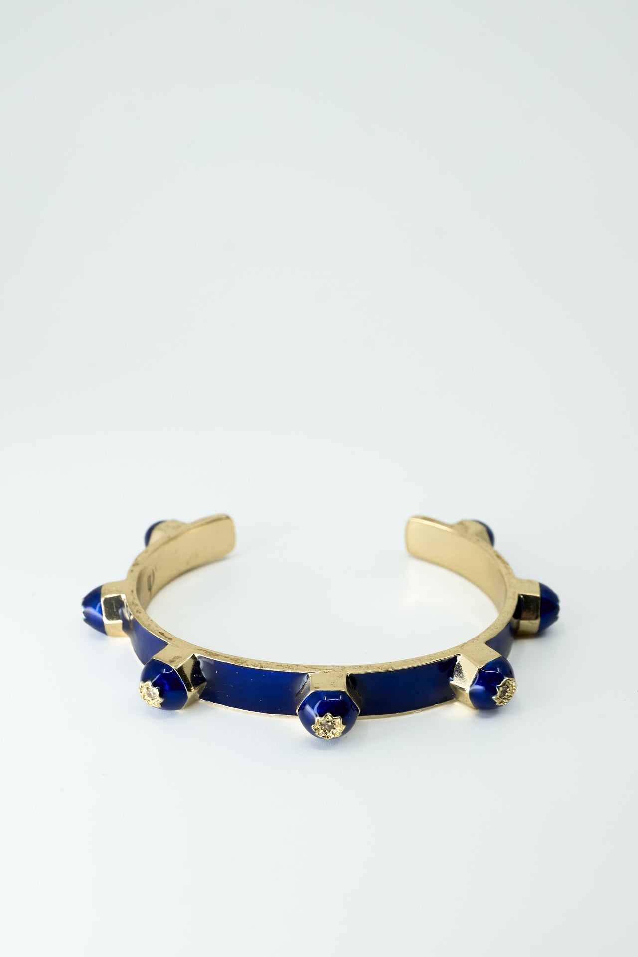 Eight-Pointed Star Stud Cuff Bracelet