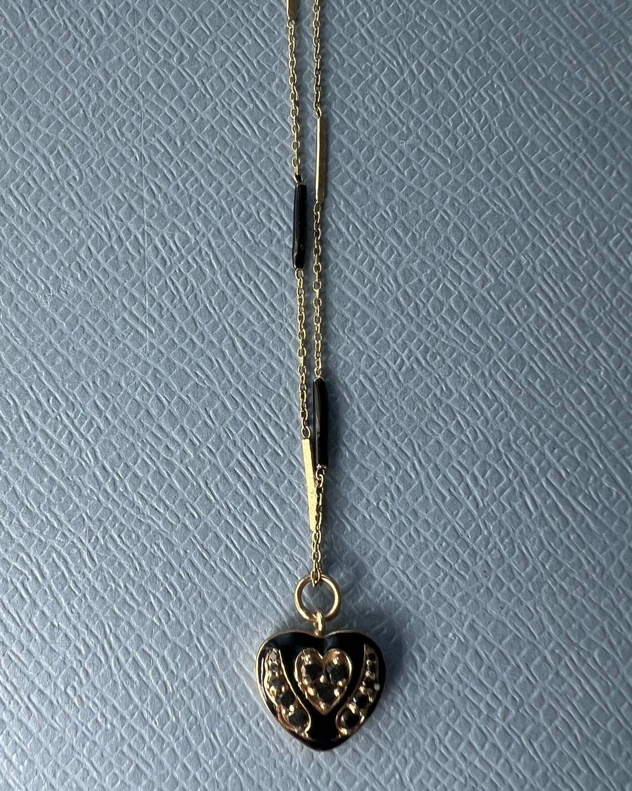Heart Angel Wing Pendant Necklace