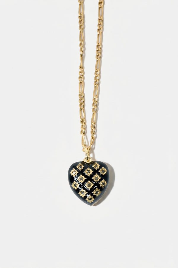 Black Diamond Black Diamond Heart Necklace