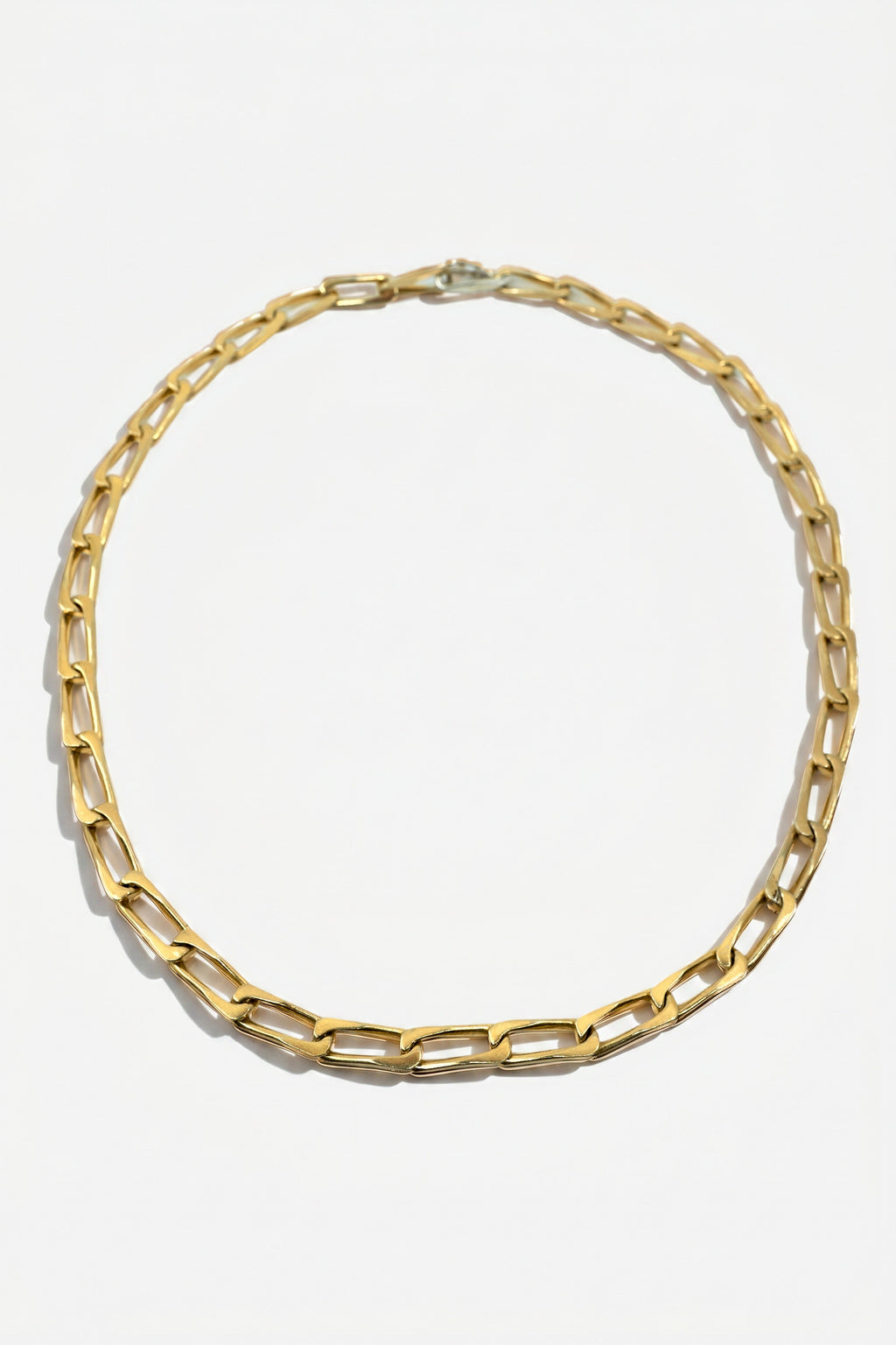 Chunky Chain Choker Necklace