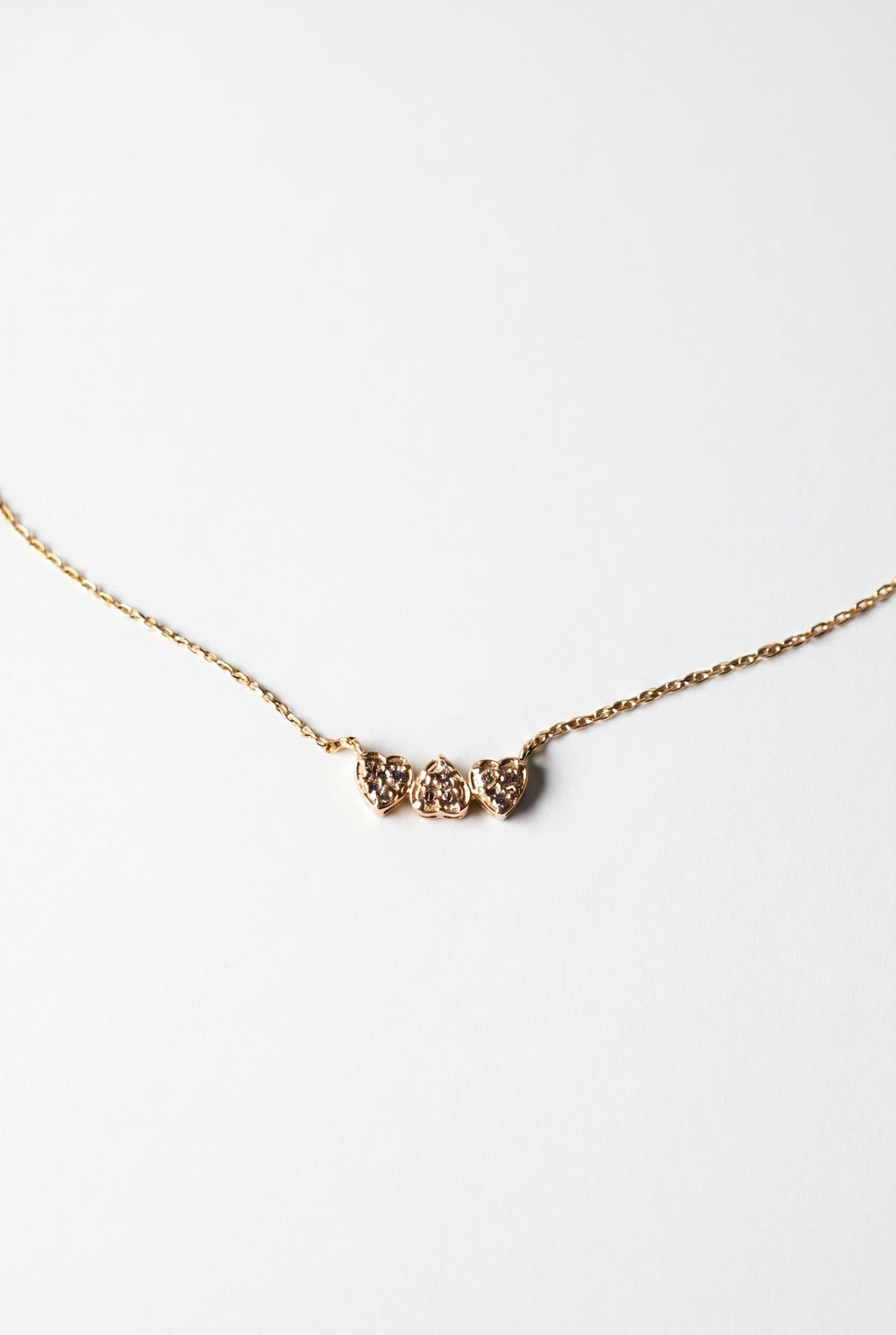 Diamond Heart Choker Necklace