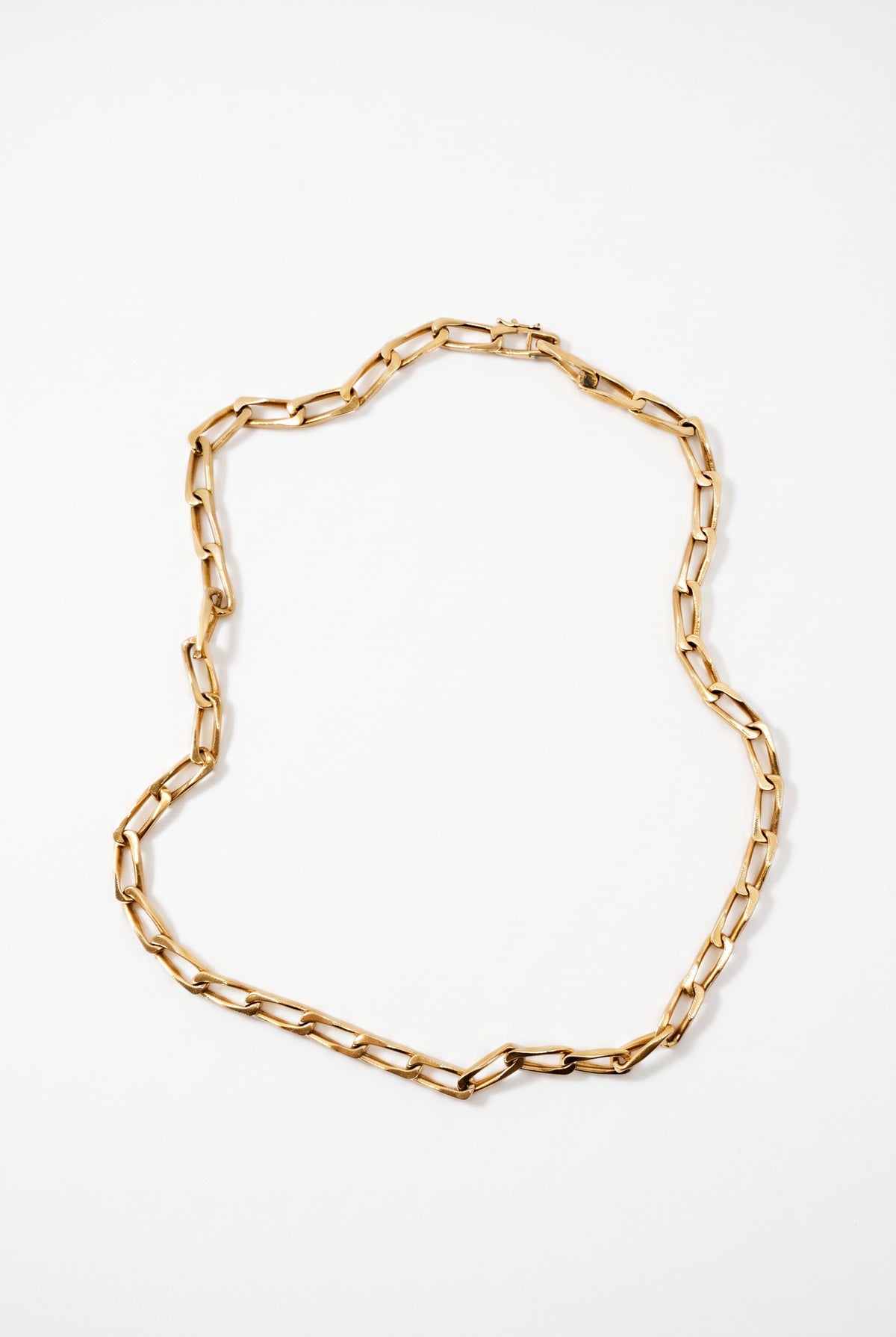 Gold Plated Silver Chain Necklace