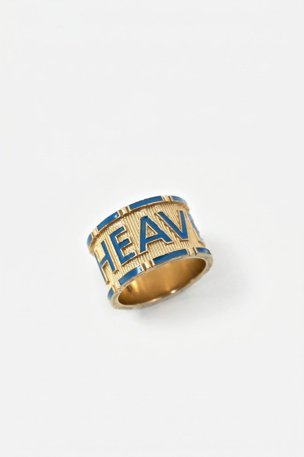 Blue Enamel Ring Heavens