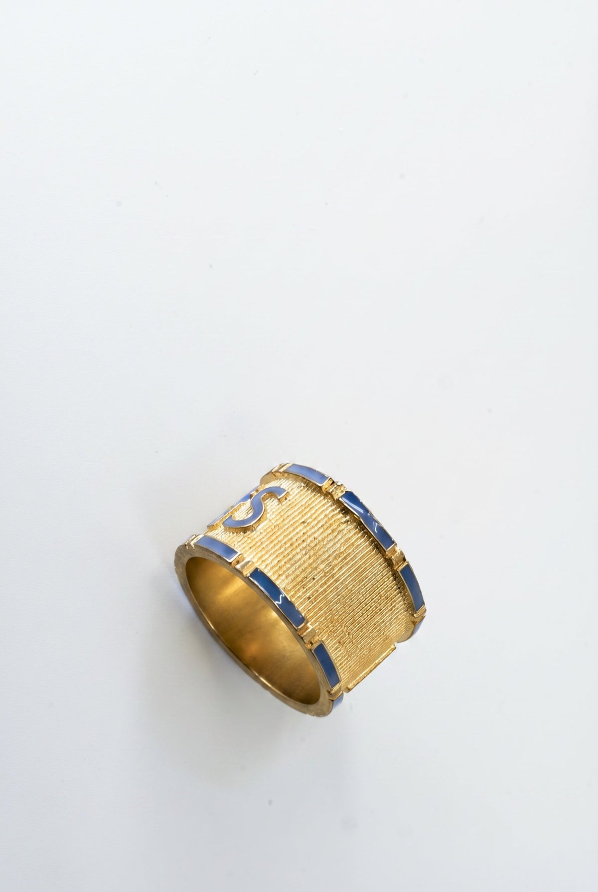 Blue Enamel Ring Heavens