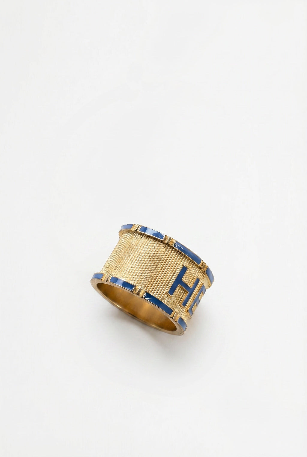 Blue Enamel Ring Heavens
