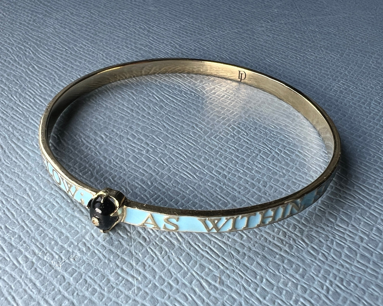 Hermetica Bangle Bracelet "As Above So Below"
