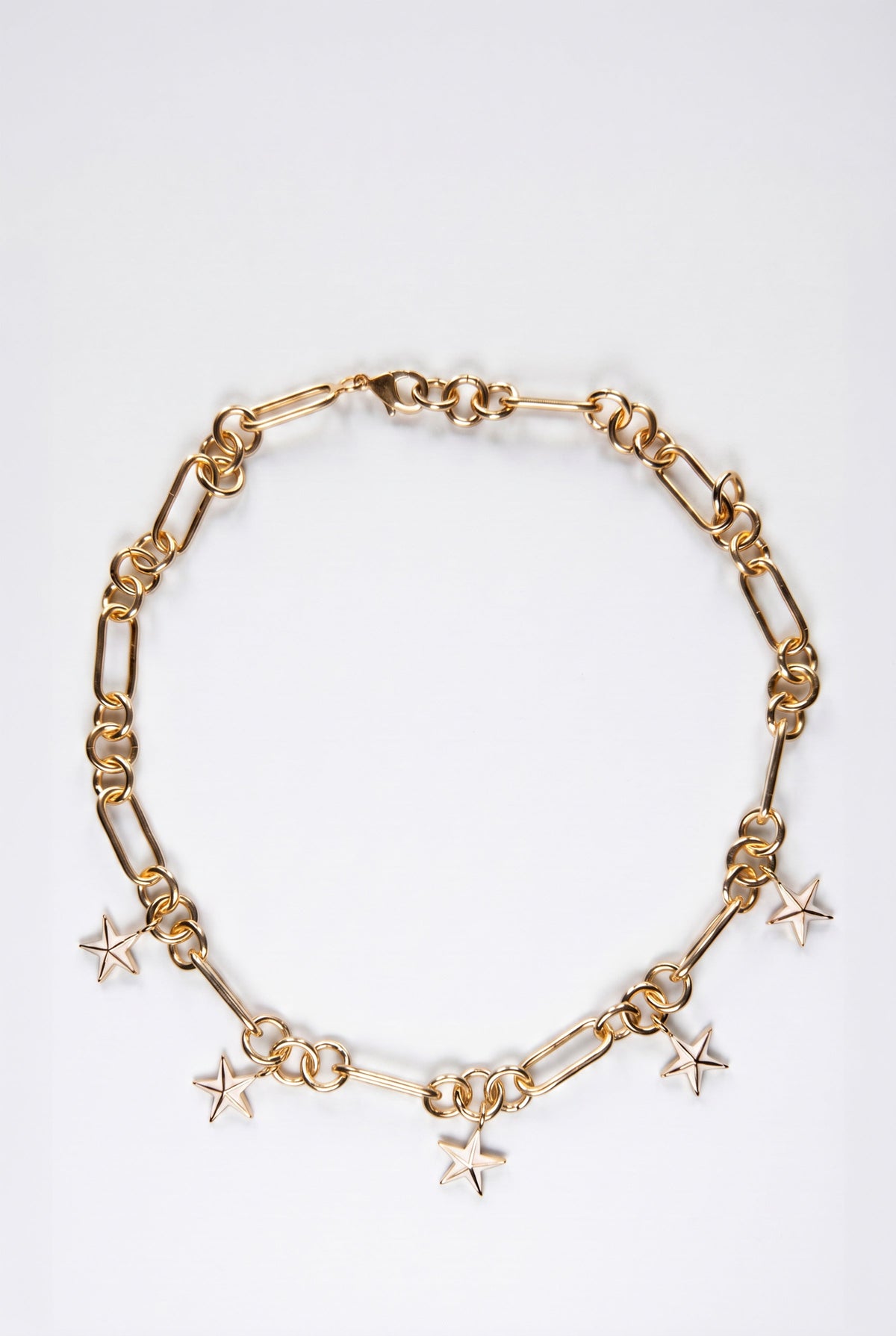 Five Star Charm Choker Necklace