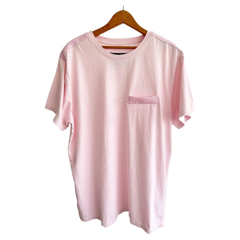 Pink Tweed Light Pink T-shirt Organic Cotton